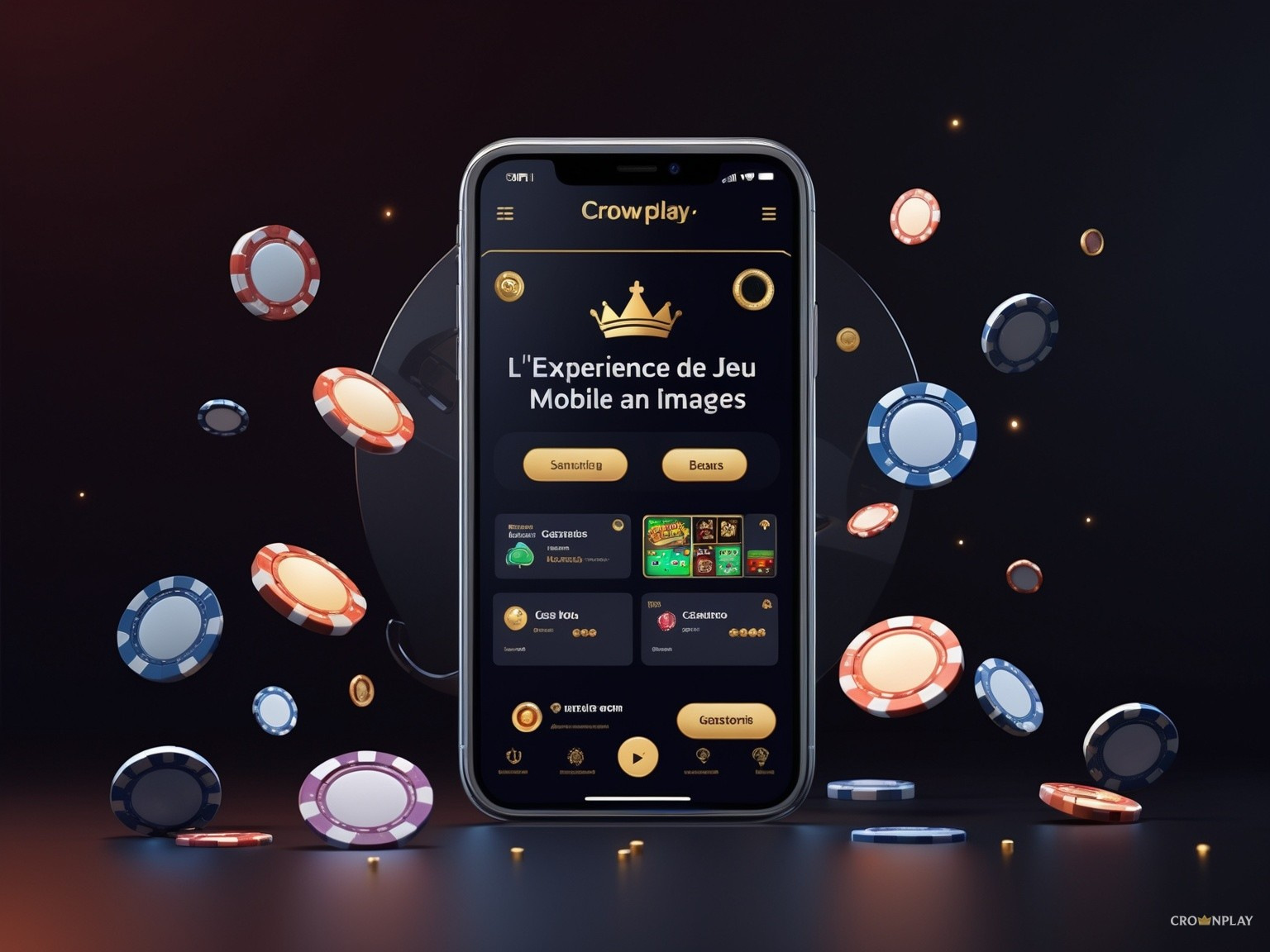 L'expérience de jeu mobile en images